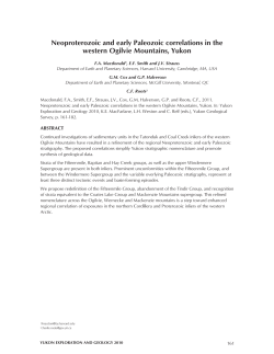 neoproterozoic and early paleozoic correlations in the