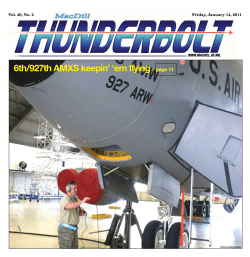 Read Jan. 14 edition - MacDill Thunderbolt