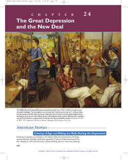24 The Great Depression and the New Deal