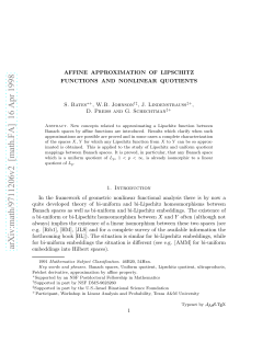 arXiv:math/9711206v2 [math.FA] 16 Apr 1998