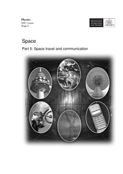 Part 5: Space travel and communication