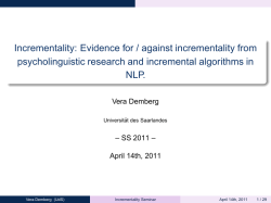 Introduction to the course topic