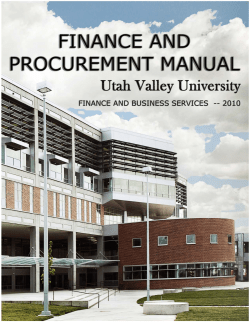 Finance and Business Services will safeguard the assets and