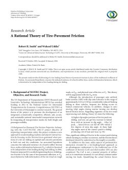 A Rational Theory of Tire