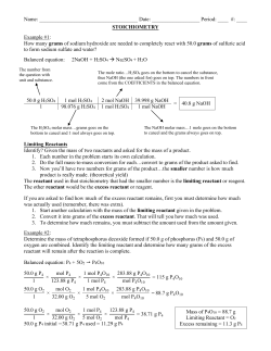 mass-to-mass conversions