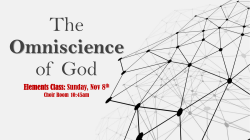 God is Omniscient
