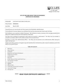 fat cat and zard group term life insurance