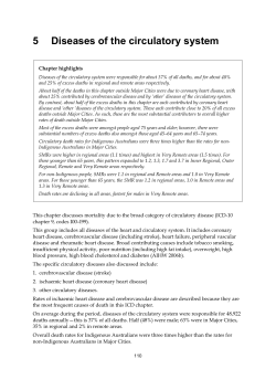 Diseases of the circulatory system - section 5