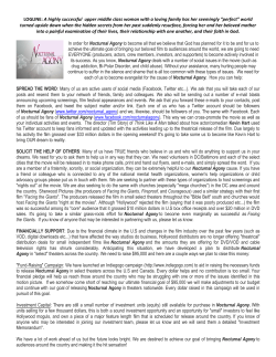 LOGLINE: A highly successful upper middle class woman with a