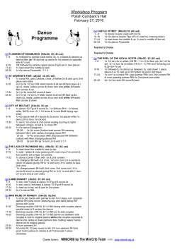 MiniCrib 25_10 October 2015 - RSCDS London Ontario Canada