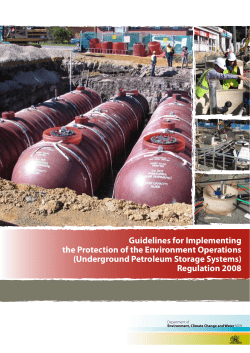 Guidelines for implementing the POEO