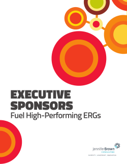Executive Sponsors Fuel High-Performing ERGs