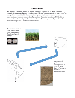 Latin American Mercantilism