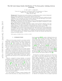 The full weak charge density distribution of 48Ca from parity