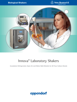Innova&reg; Laboratory Shakers
