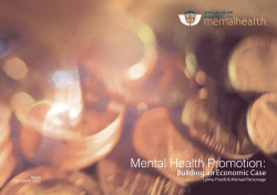 Mental Health Promotion - Community Health Exchange