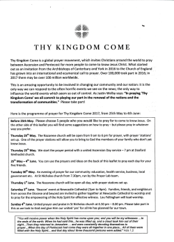 informa on - Cramlington Team Ministry Home Page