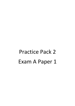 Credit Practice Papers Pack 2