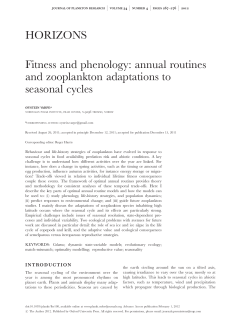 Full Text  - Journal of Plankton Research