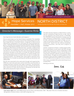 north district - Hope Services