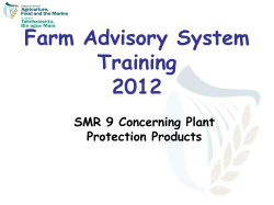 SMR 9 Plant Protection Products