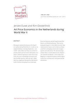 this PDF file - Journal for Art Market Studies