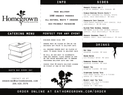 Homegrown Catering Menu PDF EDIT