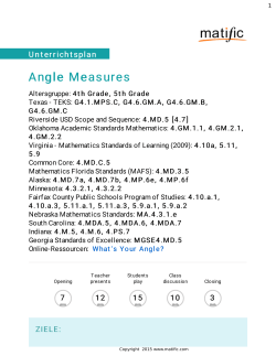 Angle Measures