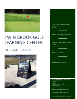 TWIN BROOK GOLF LEARNING CENTER