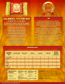 healthy on-the-go snack