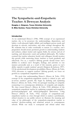 The Sympathetic-and-Empathetic Teacher