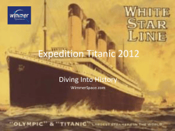 Expedition Titanic 2012