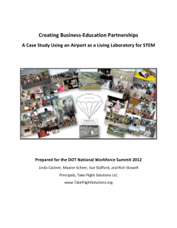 ! Creating!Business-Education!Partnerships!