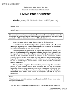 living environment