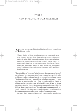 sample chapter - University of Washington