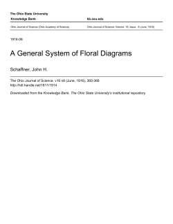 A General System of Floral Diagrams