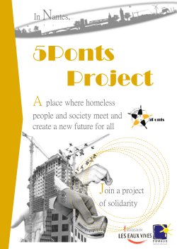 A place where homeless people and society meet and create a new