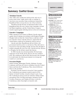 Lesson 4 Conflict Grows