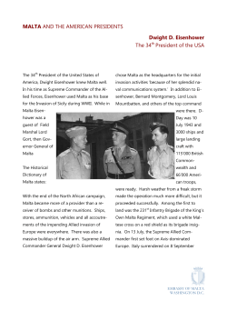 Dwight D. Eisenhower - Ministry of Foreign Affairs