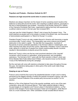 Populism and Protests