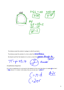 Circumference Conjecture - SUPAR-Math