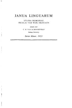 JANUA LINGUARUM