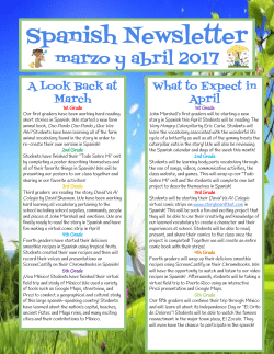 Spanish Newsletter