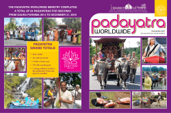 Padayatra Newsletter