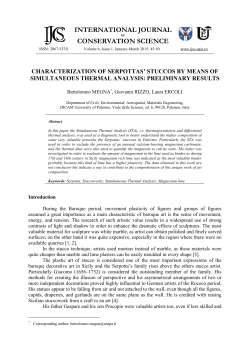 Full Article - PDF - International Journal of Conservation Science