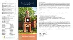 SEMI-ANNuAL REPORT - Institution for Savings