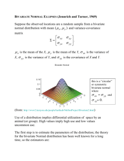 Bivariate Normal - UF-Stat