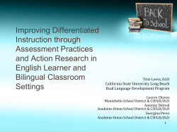 Assessment - California State University, Long Beach