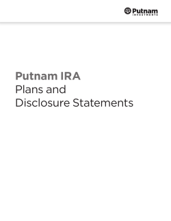 Disclosure Statement