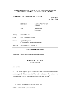 Gary Kevin Pooley Appeal Notes (application/pdf)